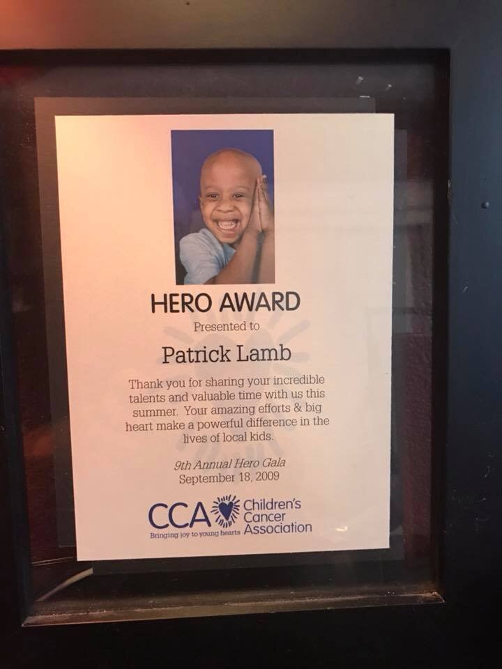 Children's Cancer Association — HERO Award