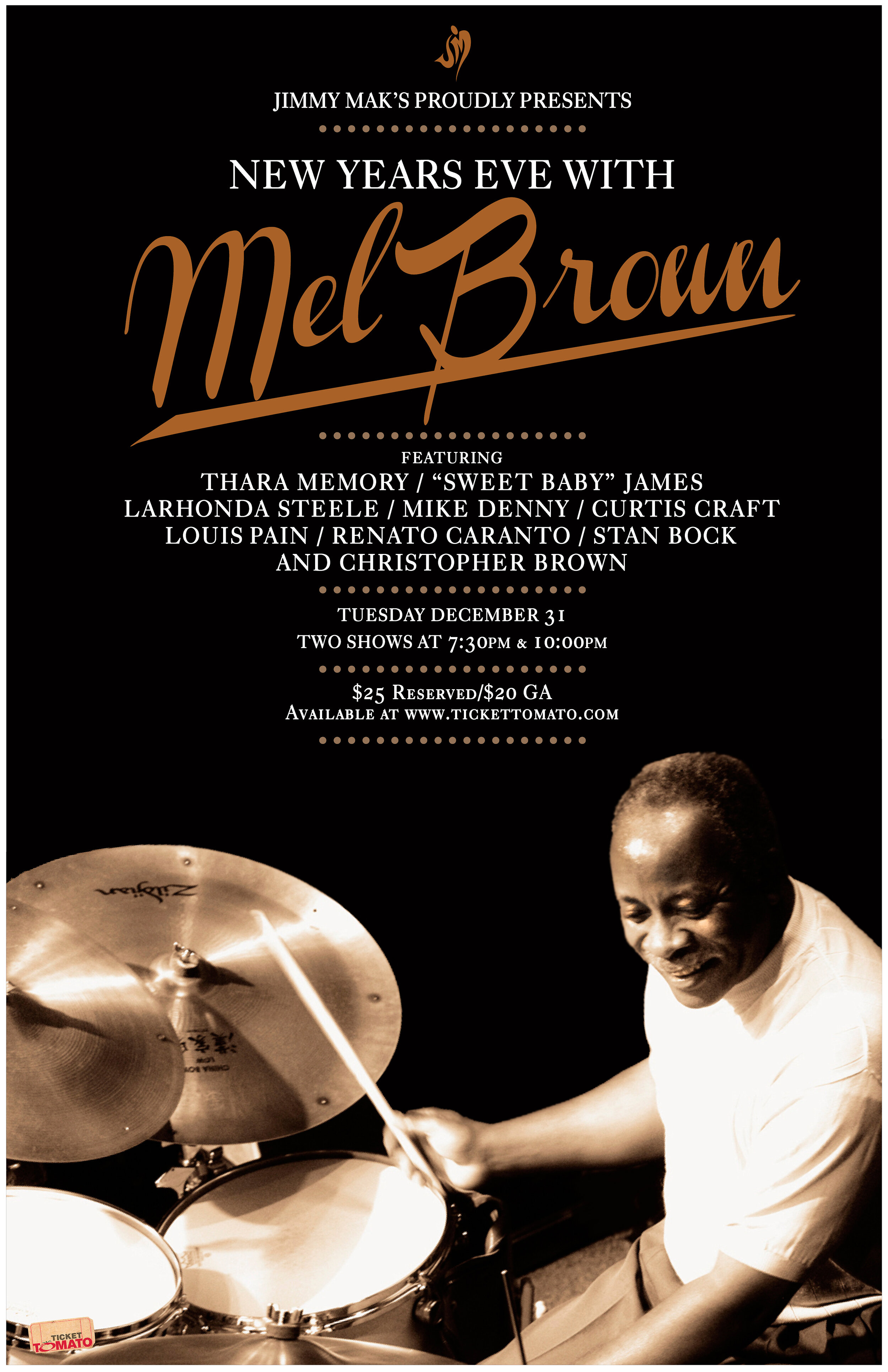 Mel Brown 2233 Anniversary